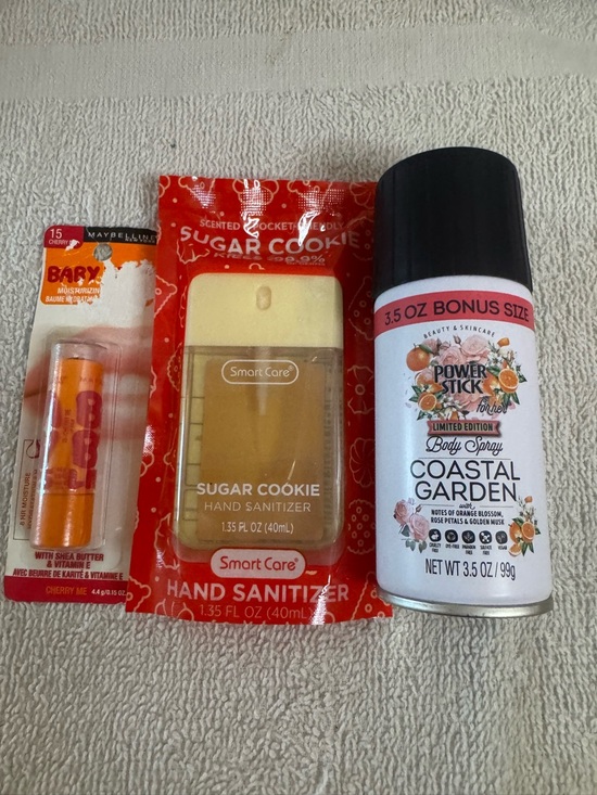 Maybelline Other - Maybelline Baby Lips Balm, Sugar Cookie Hands And Coastal Garden. Bundle
